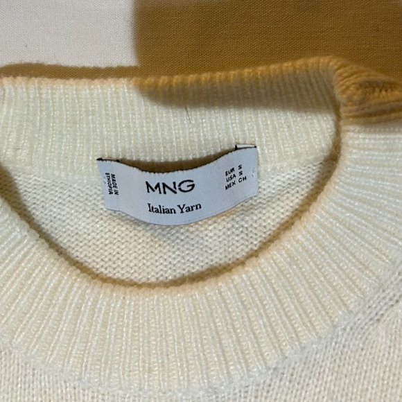 Mango Italian Yarn Mens Sweater Small - Picture 2 of 3